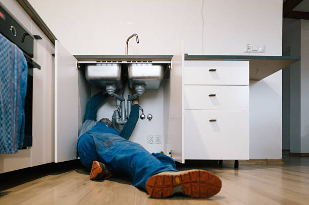 Professional Plumbing technician working in Monticello, MN